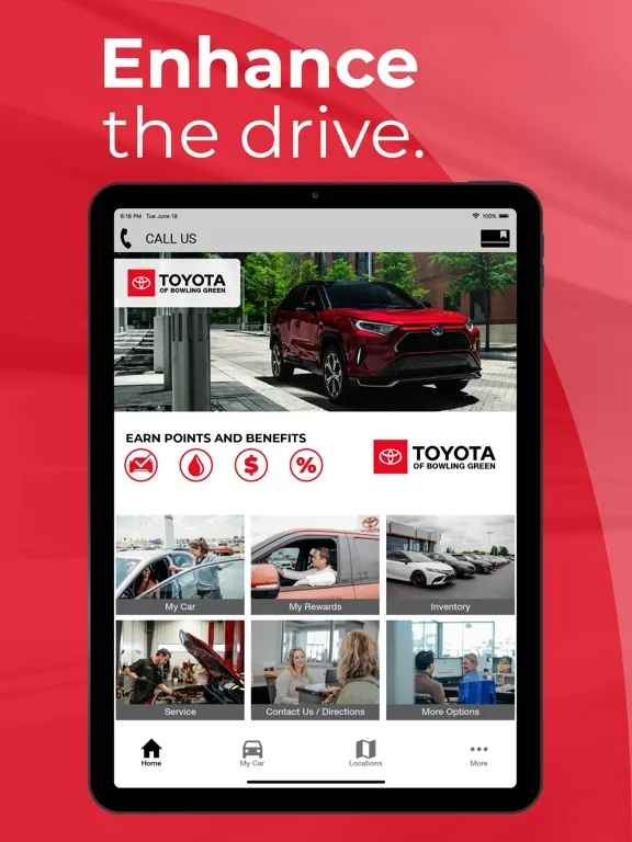 Toyota Bowling Green Advantage iPad  स्क्रीनशॉट