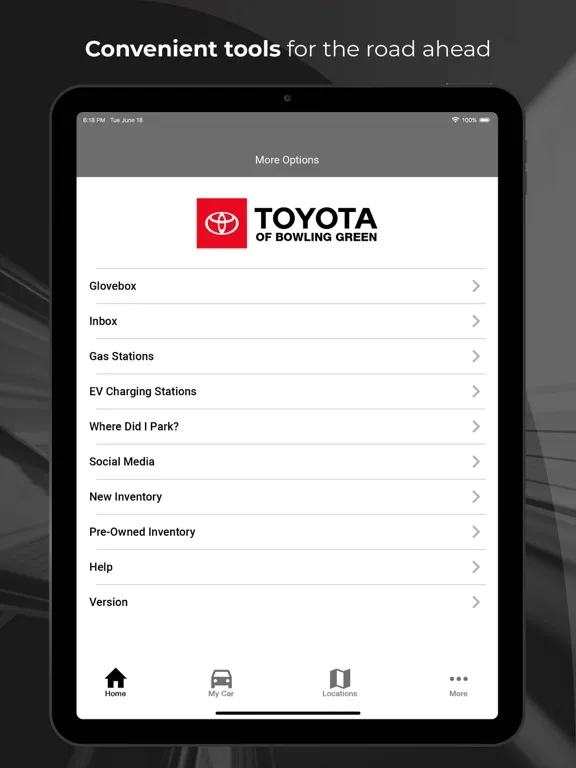 Toyota Bowling Green Advantage iPad  स्क्रीनशॉट