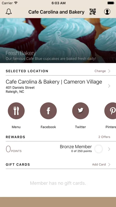My Cafe Rewards Screenshots