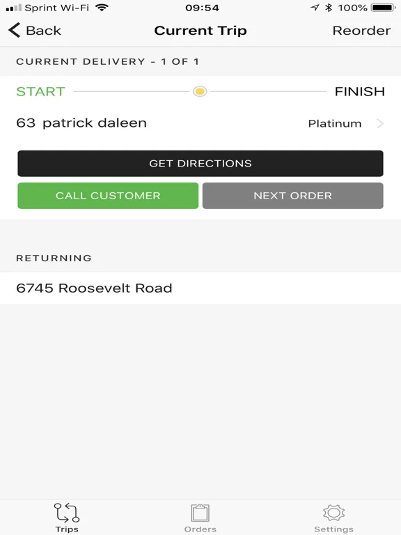 AppSuite Driver App iPad  Screenshots