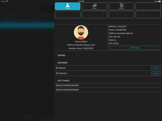 ภาพหน้าจอของ Loyalty Manager - for iPad iPad 