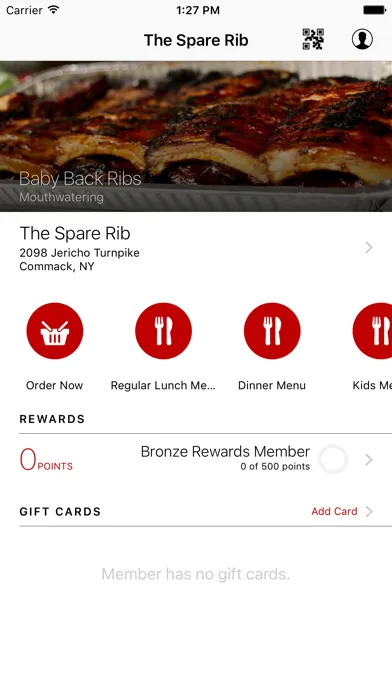 Tangkapan layar The Spare Rib | Rib Rewards