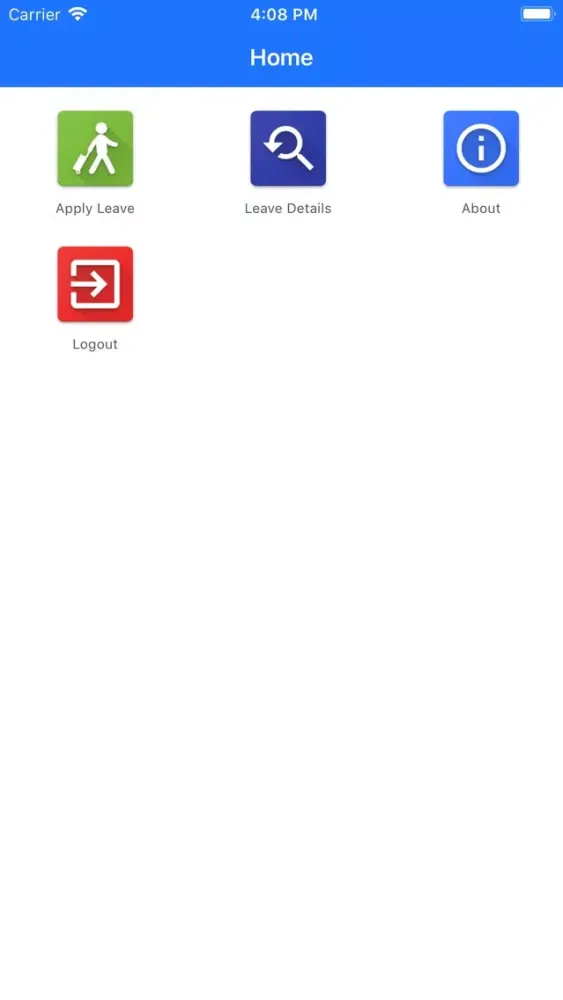 Captures d'écran de Mobile Aspects LeaveManagement