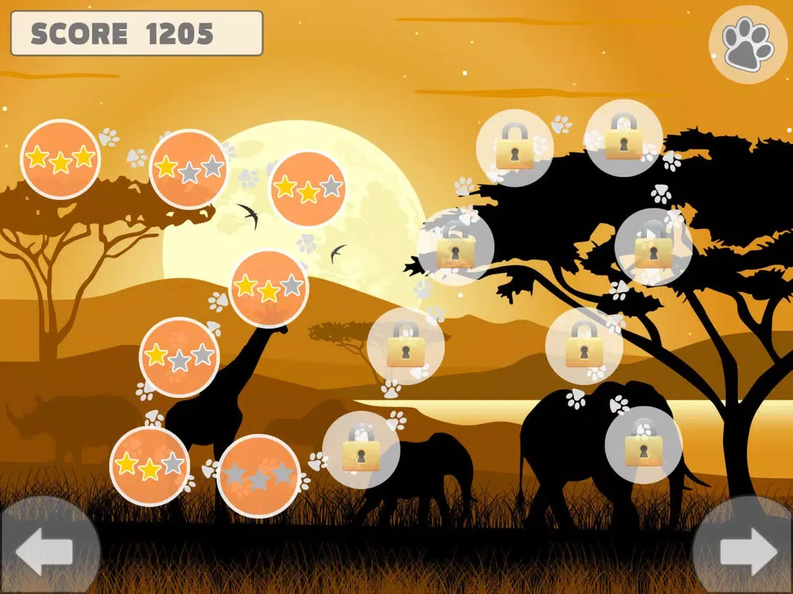 Animal Memory Matching Games for kids iPad 應用截圖