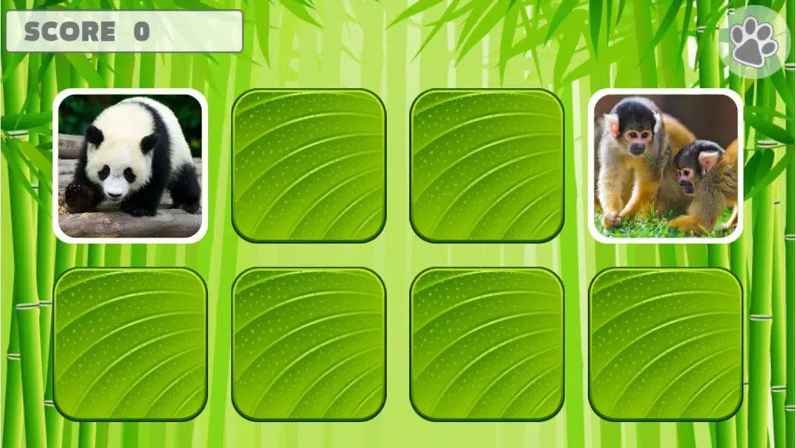 Animal Memory Matching Games for kids應用截圖