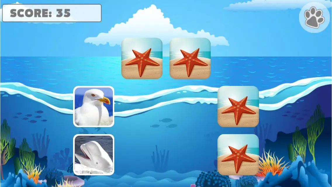 Animal Memory Matching Games for kids應用截圖