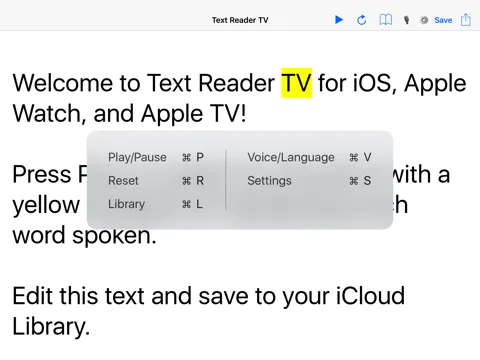 Text Reader - Language Pronunciation TTS (Text-to-Speech) iPad  Screenshots