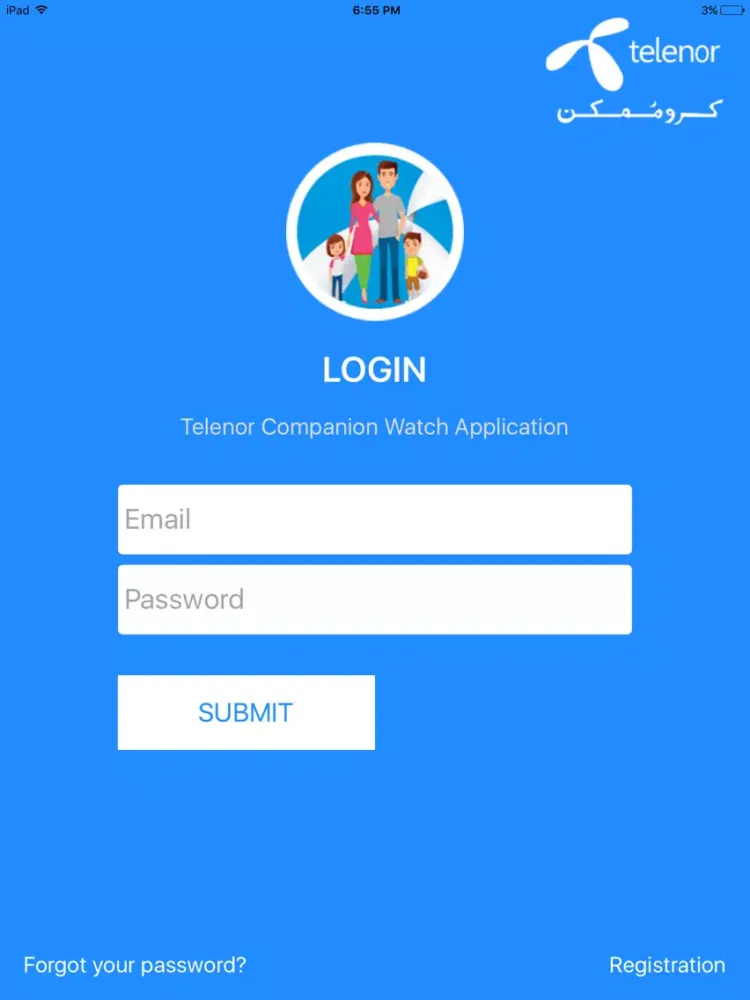 Telenor companion iPad  Screenshots