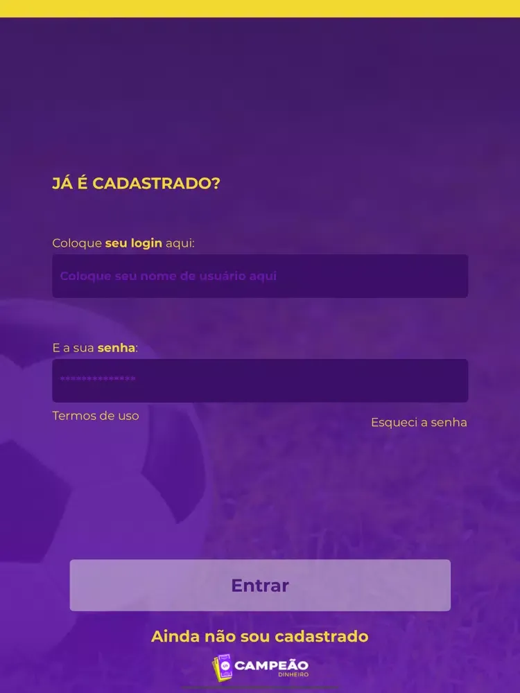 Dinheiro Campeão iPad  سکرین شاٹس