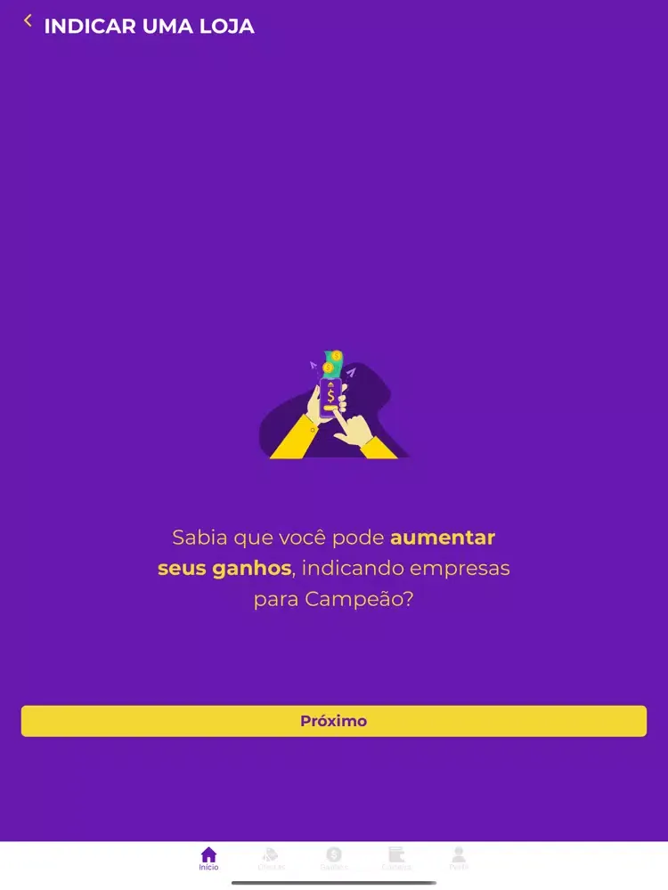 Dinheiro Campeão iPad  سکرین شاٹس