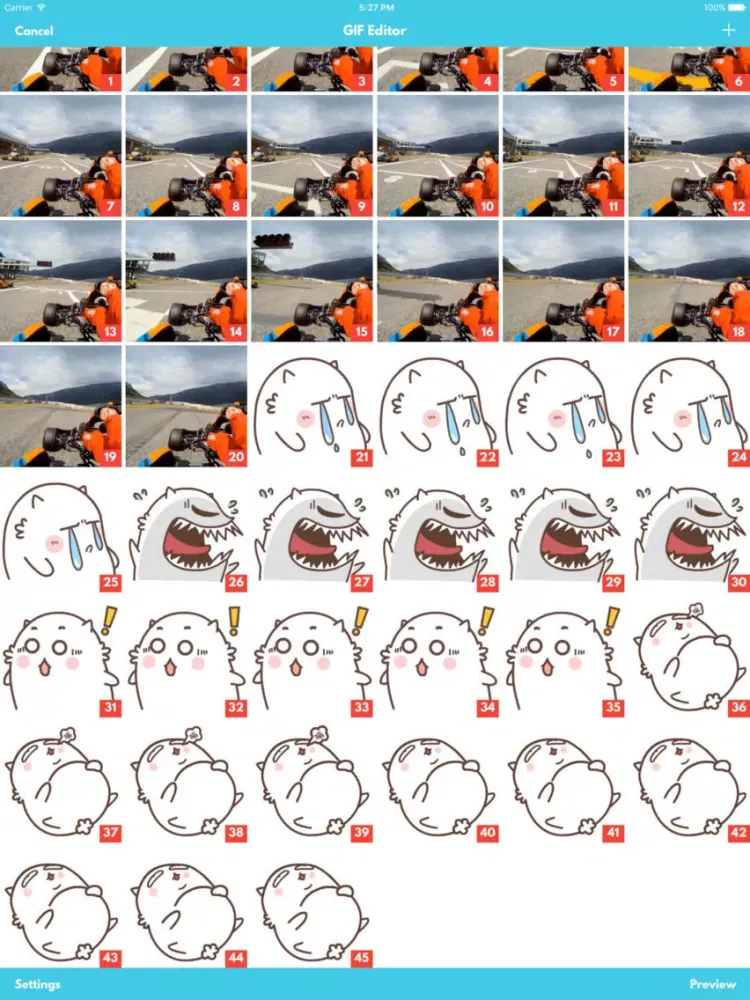 Gif Film Maker iPad 应用截图