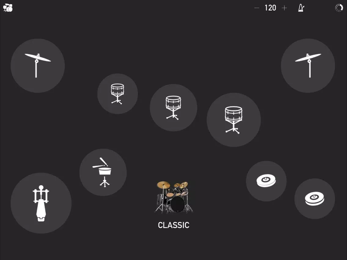 صور I'm Drummer - Classic, Electronic, Rock, Vintage Drumset iPad 