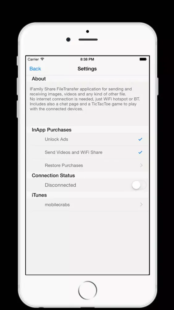 File Transfer iFamily - Files, Photo, Video, Documents + WiFi Share 스크린샷