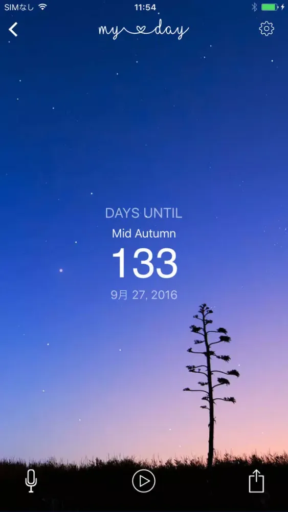Capturas de tela do Lavish My Days - Event Reminder & Countdowns