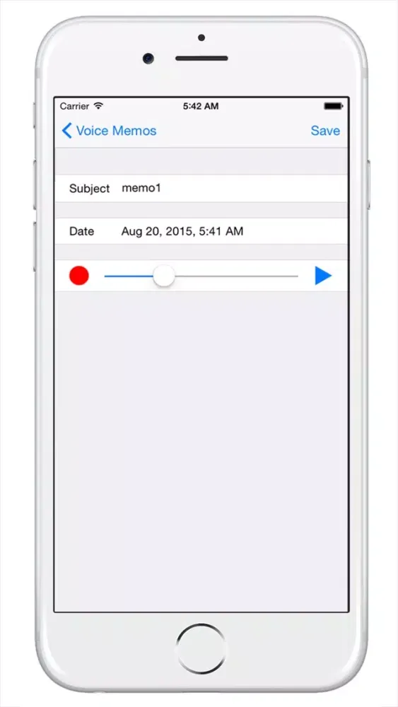 Insta Voice Memo Screenshots
