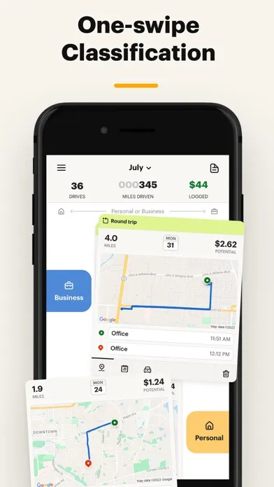 Скриншоты MileIQ: Mileage Tracker & Log