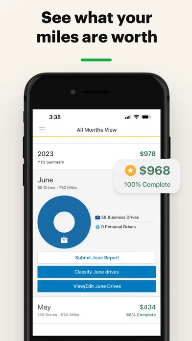 Скриншоты MileIQ: Mileage Tracker & Log