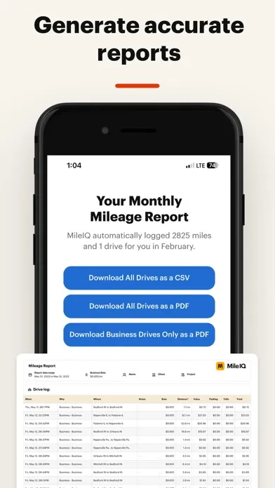 Скриншоты MileIQ: Mileage Tracker & Log