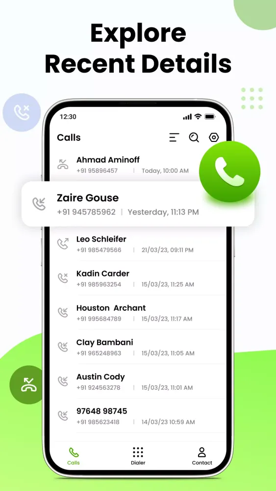 Phone Dialer - Contacts Screenshots