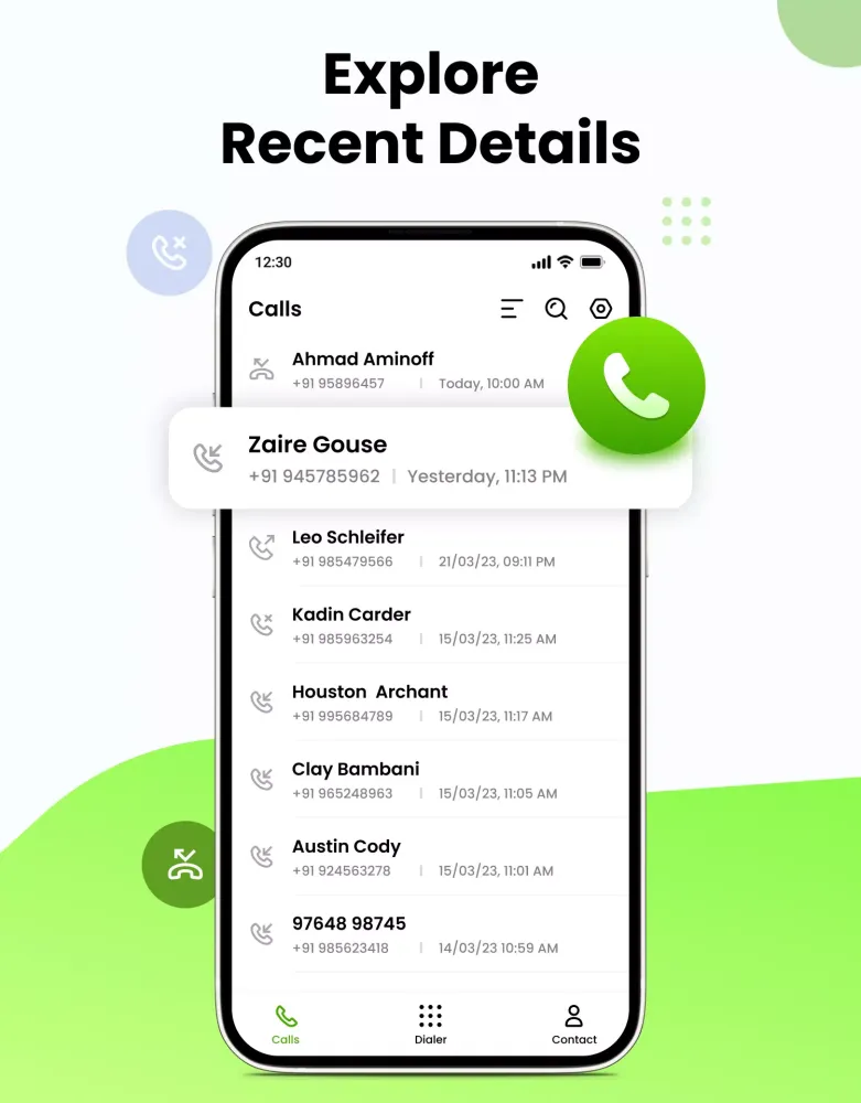 Phone Dialer - Contacts Screenshots