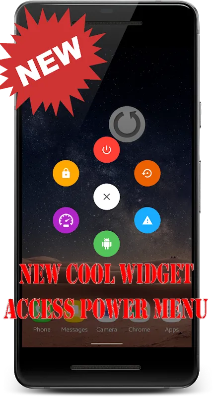 Capturas de tela do Reboot Recovery/Bootloader Power Menu