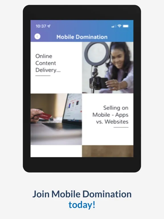 تصاویر Mobile Domination iPad 