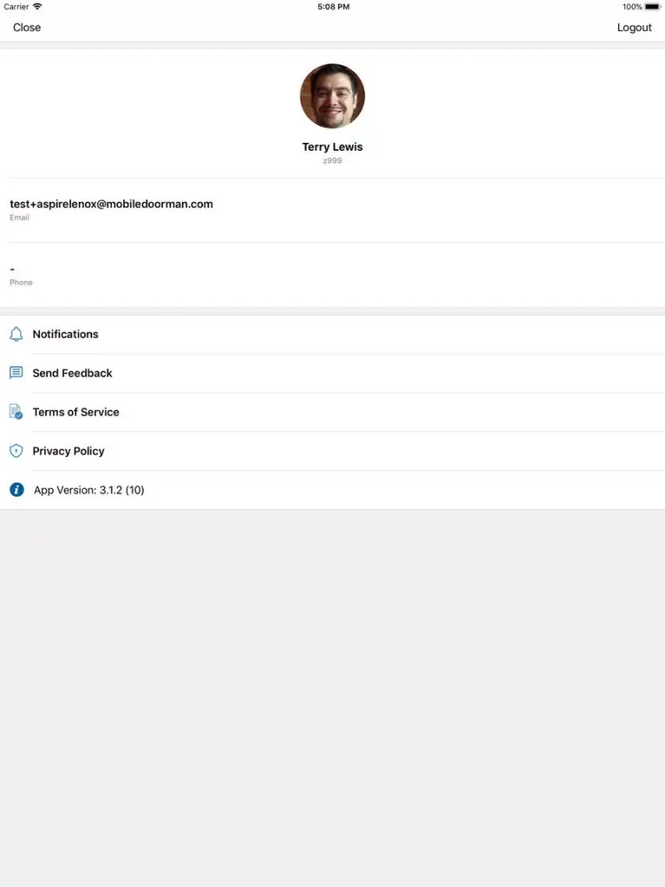 Aspire Lenox Apartments iPad  Screenshots