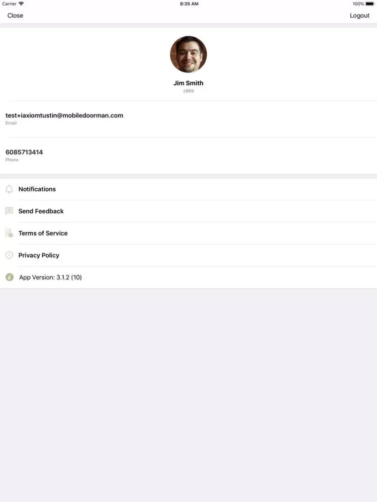 Axiom Tustin iPad  স্ক্রিনশট