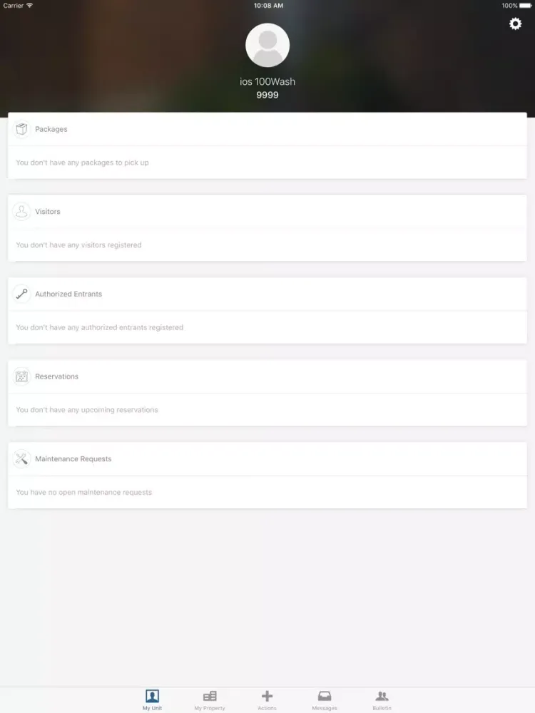 Zrzuty ekranu North Peak iPad 