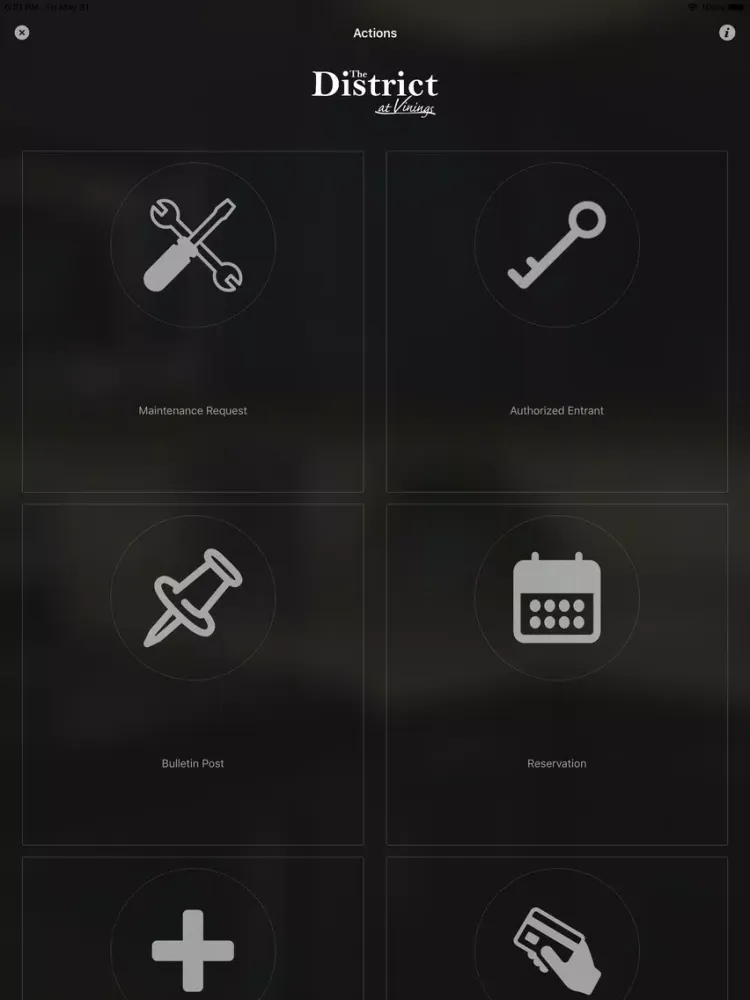 ภาพหน้าจอของ District At Vinings iPad 