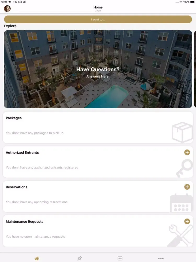 Скриншоты Elan Midtown Apartments iPad 