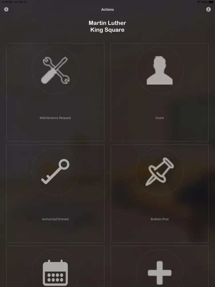 Martin Luther King Square iPad 应用截图