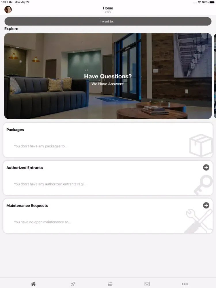 Millennium Place iPad  Ekran Görüntüleri
