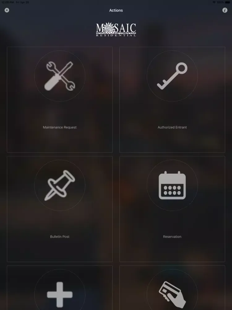 Mosaic Residential iPad  স্ক্রিনশট