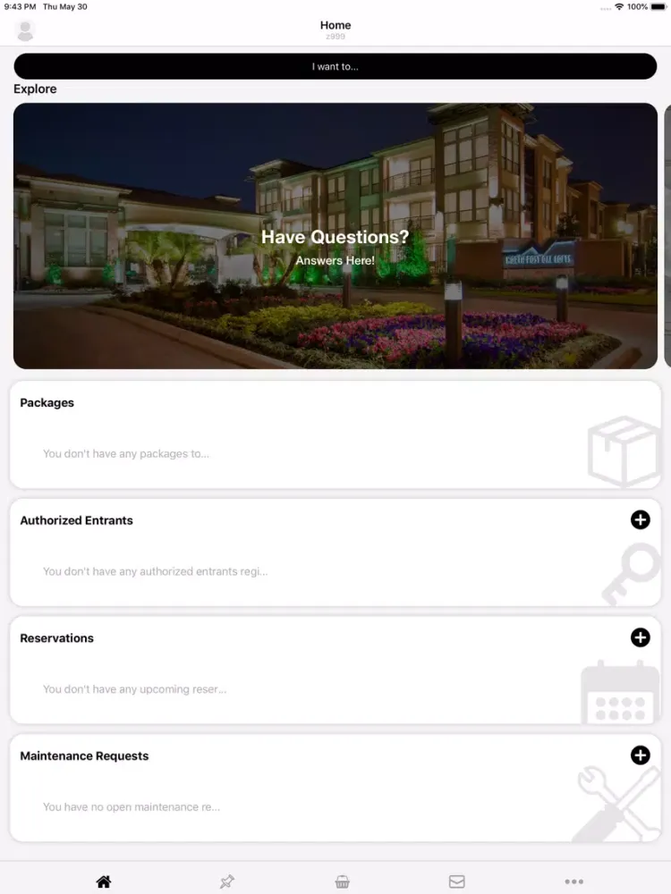 North Post Oak Lofts iPad  Screenshots