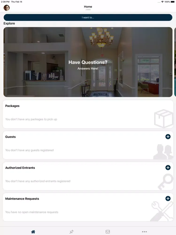 Capturas de tela do Park At Kingsview Village iPad 