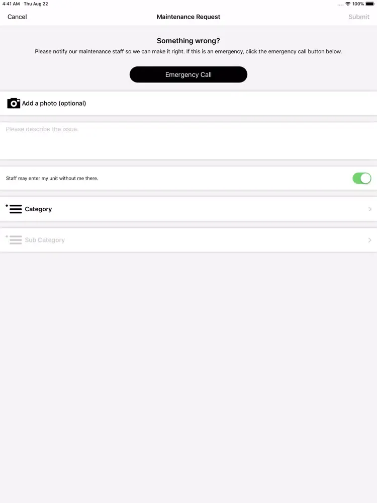 Captures d'écran de Pinnacle Living iPad 