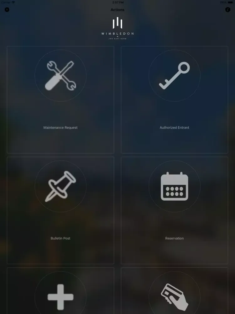 The Wimbledon iPad  Screenshots