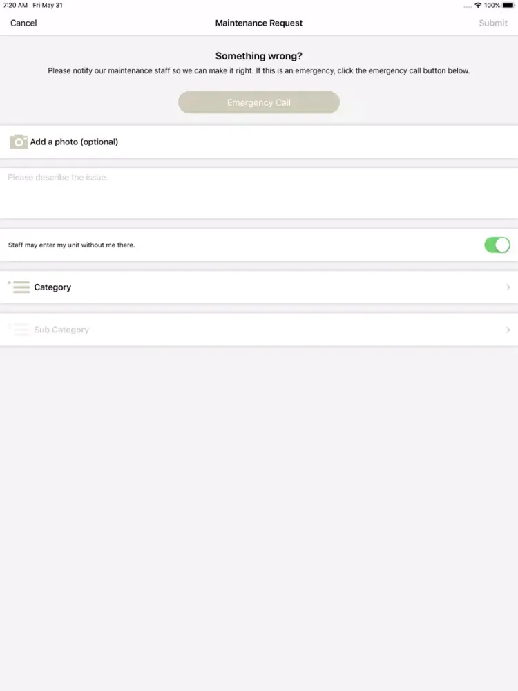 Tangkapan skrin Ventura Lofts iPad 