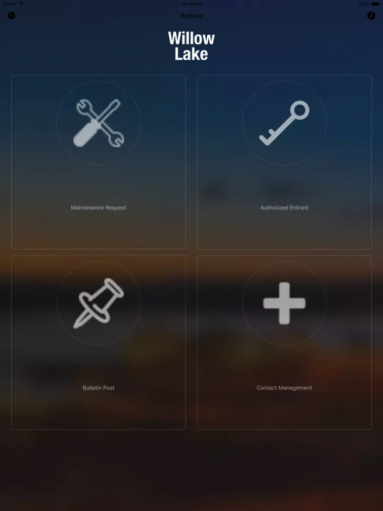 Screenshot di Willow Lake iPad 