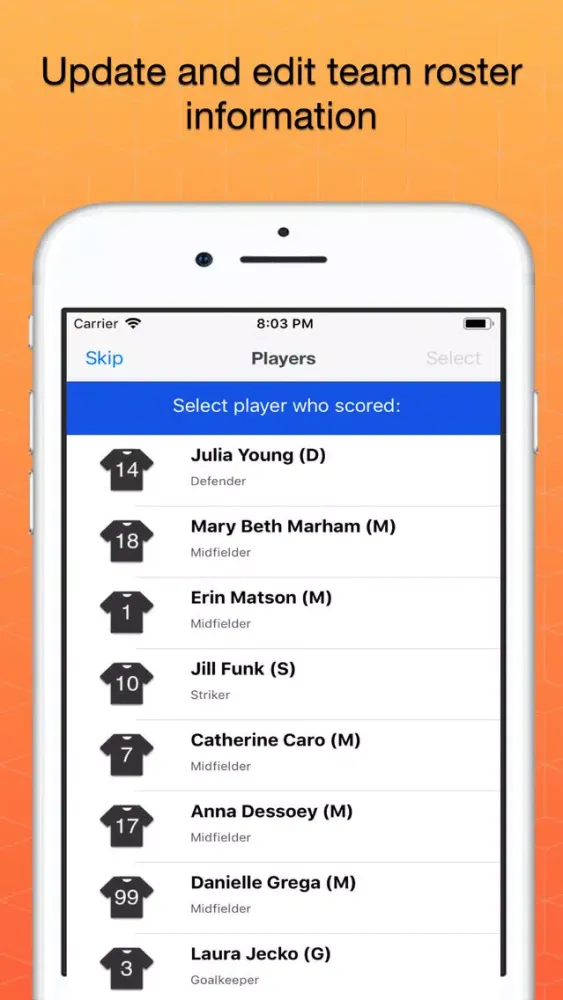 Captures d'écran de FOCKEYStats