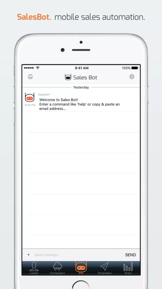 Capturas de tela do SalesBot - lead capture & email/sms drip campaigns
