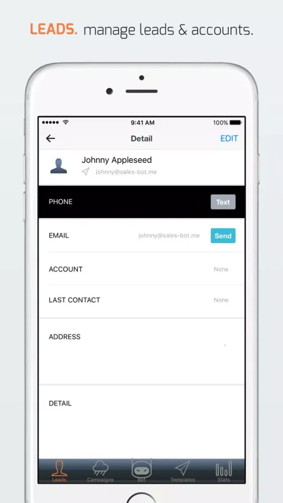 Capturas de tela do SalesBot - lead capture & email/sms drip campaigns