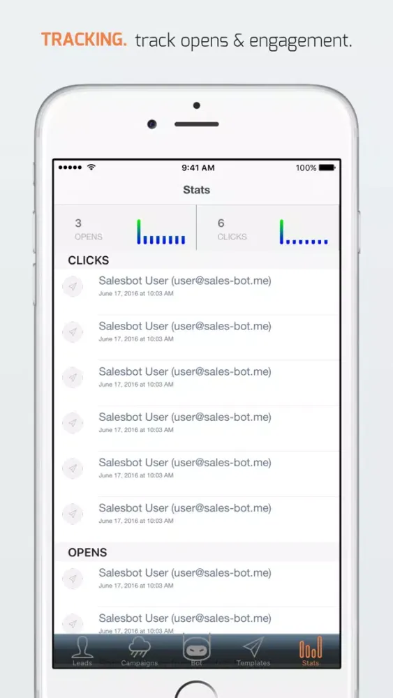 Capturas de tela do SalesBot - lead capture & email/sms drip campaigns