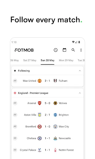FotMob - Soccer Live Scores Screenshots