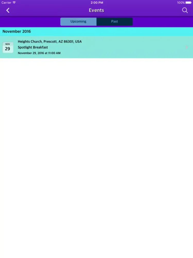 Spotlight Senior Services NA iPad  Screenshots