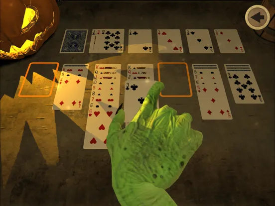 Скриншоты Spooky Klondike Solitaire iPad 