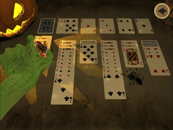 Скриншоты Spooky Klondike Solitaire iPad 