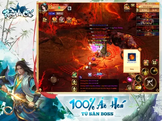 Скриншоты Phong Vân Chí iPad 