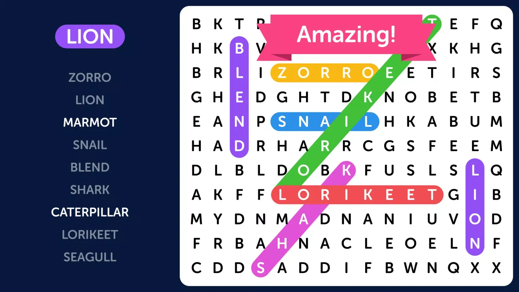 Word Search Screenshots